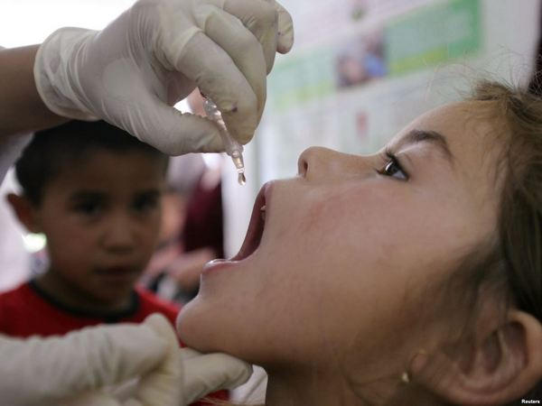 В Кременчуге выявлены побочные действия от вакцины полиомиелита