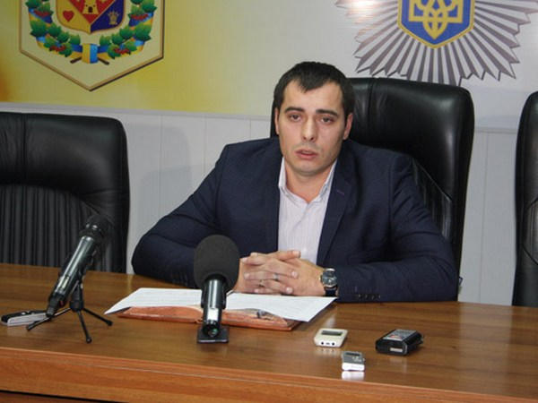 Вадим Могила провел брифинг в Кременчугском отделе полиции