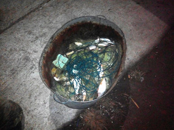 На Кременчугском водохранилище задержали браконьеров