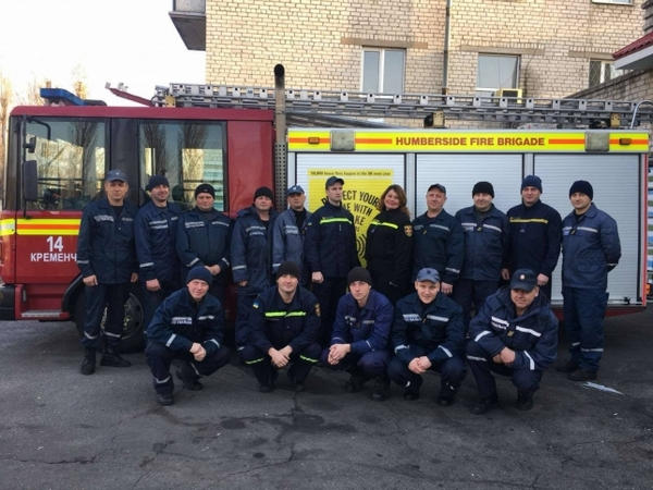 Кременчугских спасателей учили разряжать психическую напряженность