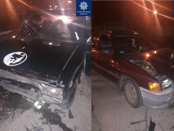 В Кременчуге пьяный водитель стал виновником ДТП