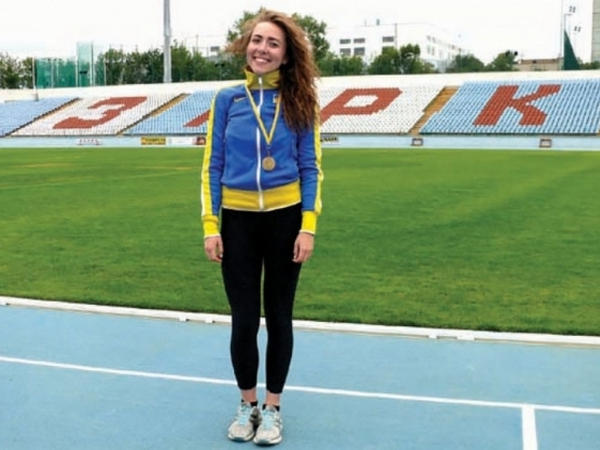 Кременчужанка Наталия-Виктория Хамула стала лучшей в Украине по прыжкам в длину