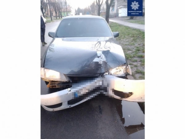 Кременчужанин спровоцировал ДТП, а потом заверял всех, что за рулем был не он