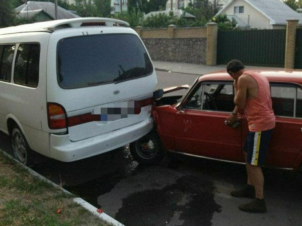 В Кременчуге пьяный водитель спровоцировал ДТП