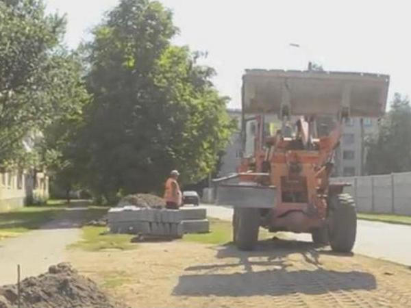 В Кременчуге продолжается ремонт уличной сети