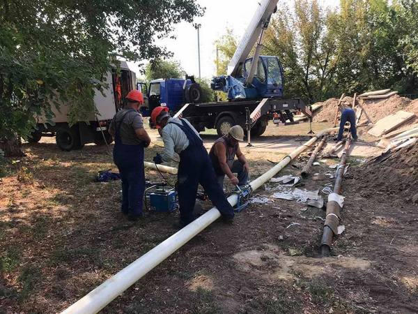 В этом году КП «Теплоэнерго» ликвидировало более 170 прорывов тепловых сетей