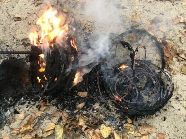 Полиция поймала кременчужан на краже кабелей