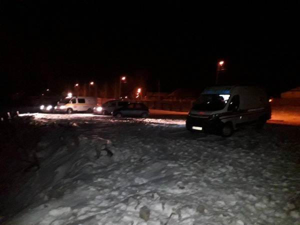 На Сухом Кагамлыку мужчина провалился под лед