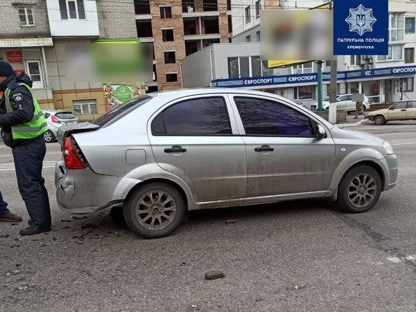 В Кременчуге произошло ДТП при участии маршрутки