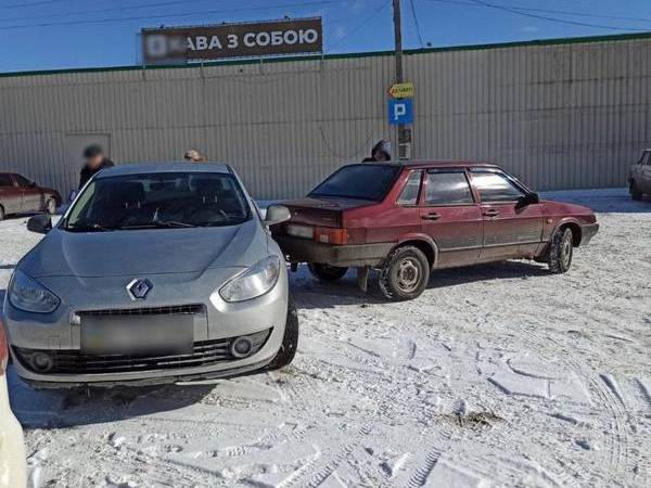 В Кременчуге на проспекте Свободы произошло ДТП