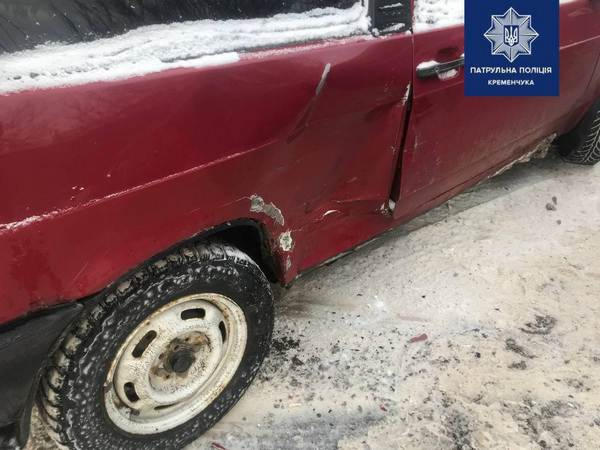 В Кременчуге ВАЗ въехал в Chevrolet