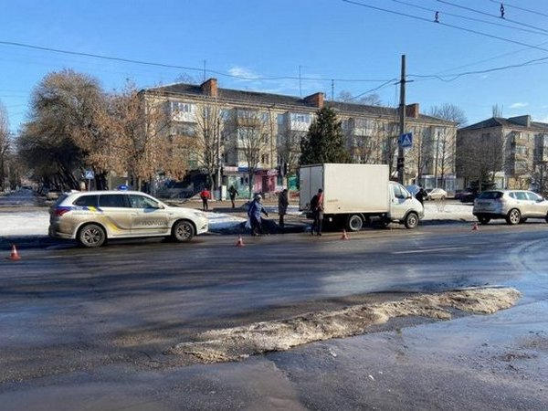 В Кременчуге ГАЗель сбила пенсионерку