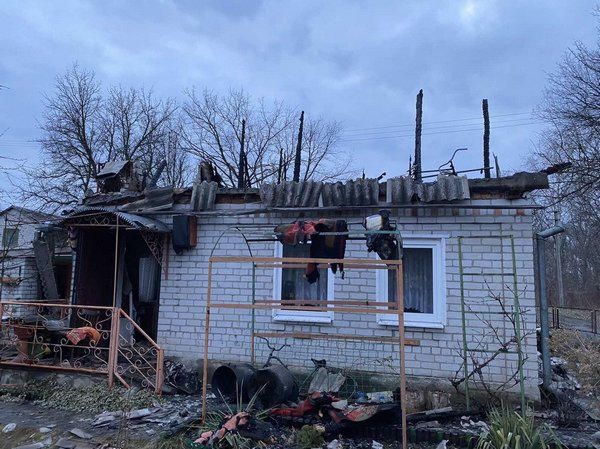 Под Кременчугом в дачном кооперативе горели дом и гараж