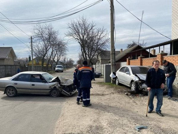 В Кременчуге произошло тройное ДТП с пострадавшими
