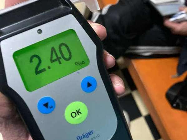 Пьяный кременчужанин попытался откупиться от патрульных за 8,5 тысяч гривен