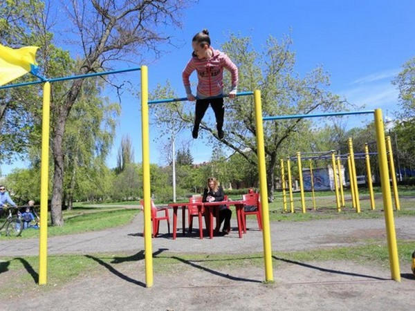 Кременчужане показали на что способны в STREET WORKOUT