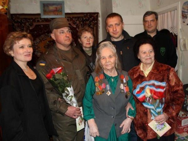В Кременчуге поздравили ветерана войны с юбилеем