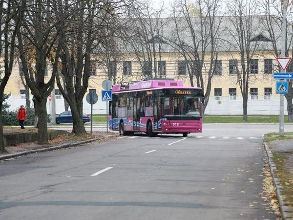 Автономный троллейбус 15Б+ совершил своей тестовый выезд по Кременчугу
