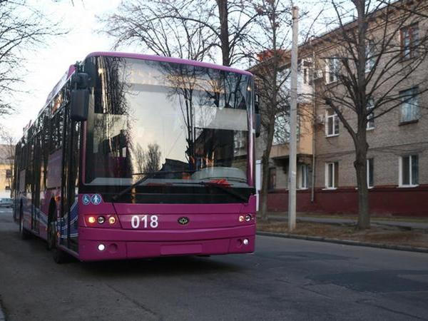 В Кременчуге заработал новый троллейбусный маршрут 15Б+