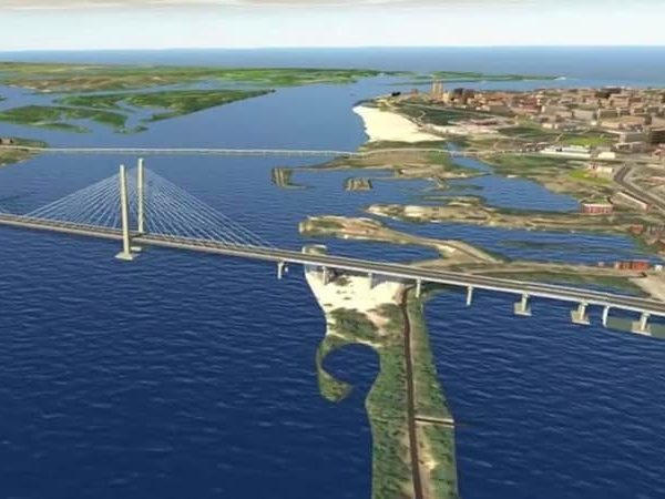 В Кременчуге начинается новый этап строительства моста через Днепр