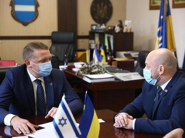 Кременчуг посетила делегация посольства Израиль в Украине