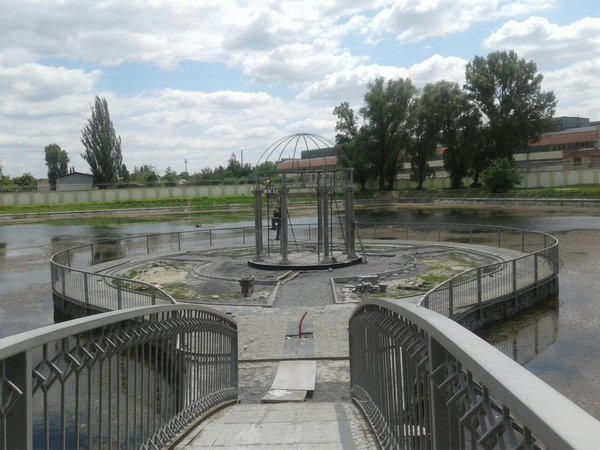 В Городском саду появится новое место для отдыха кременчужан