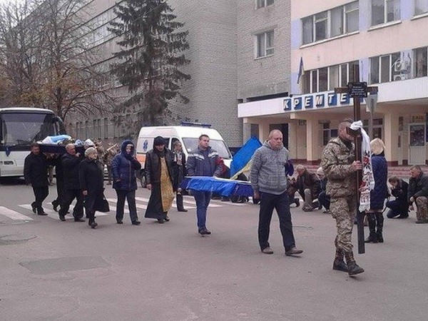 Кременчуг простился с воином АТО Александром Ярмулой