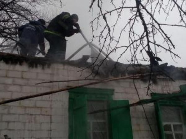 В Кременчугском районе пенсионер остался без крыши над головой из-за пожара