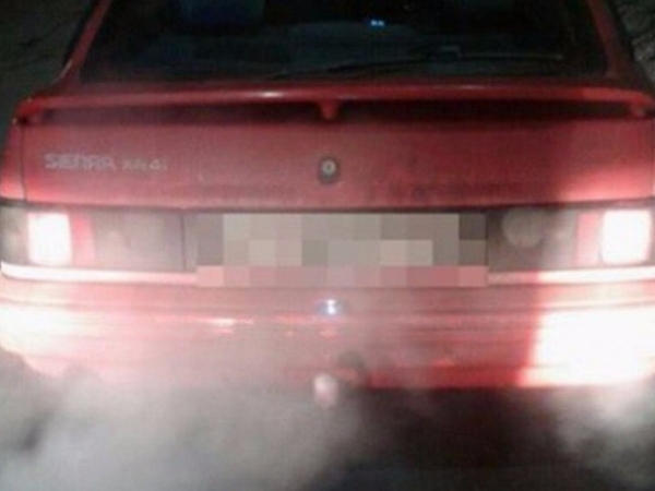 Кременчугские патрульные обнаружили автомобиль с «перебитыми» номерами