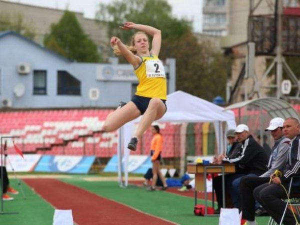 Кременчужанка завоевала «серебро» чемпионата Украины в прыжках в длину