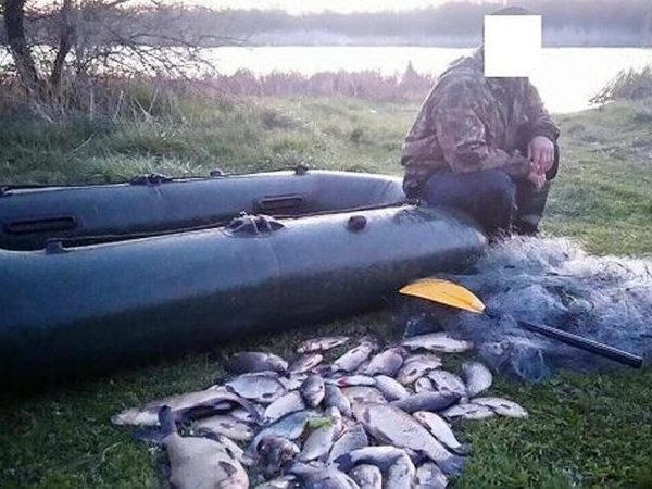 Кременчугская водная полиция задержала очередного браконьера