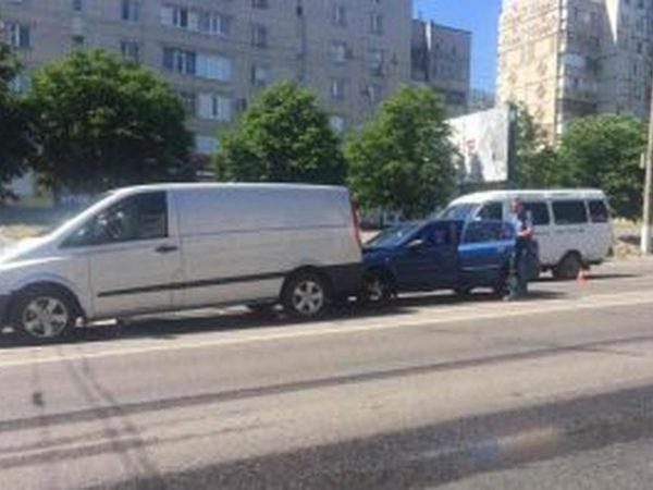 За один день в Кременчуге произошло два ДТП