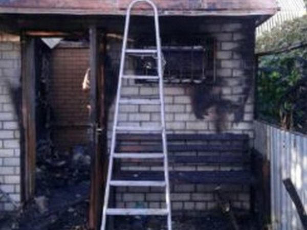 Под Кременчугом в пожаре пострадал мужчина