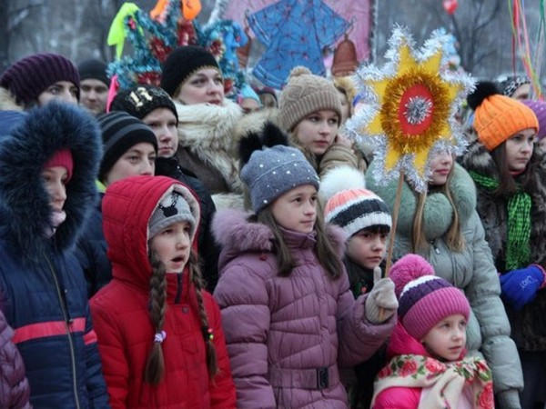 Кременчужане встречали Рождество вместе с Ангелом