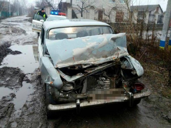 Кременчугская полиция нашла автомобиль, который скрылся после ДТП на проезде Авроры