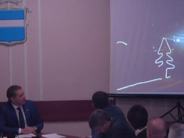 В Кременчуге площадки для продажи елок посоревнуются в конкурсе на лучшее оформление
