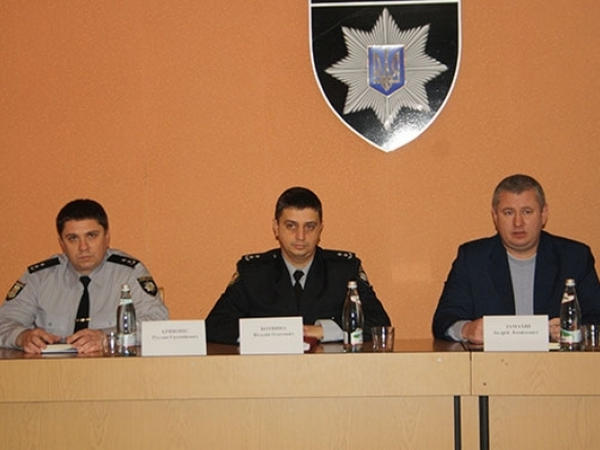 Личному составу 2-го отделения Кременчугского отдела полиции представили нового руководителя