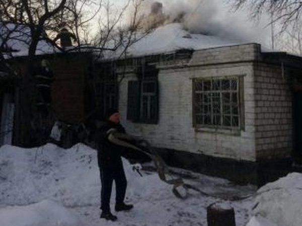 В Кременчуге на выходных горел дом