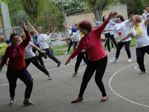 В Кременчуге провели «Веселые старты»