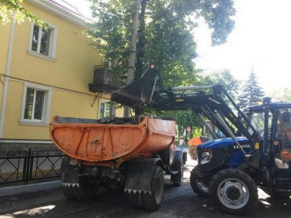 Кременчугские дорожники из-за погоды поменяли ход выполнения ремонтных работ