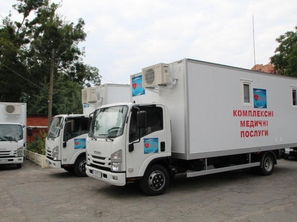 В Кременчугском районе жителей сел обследуют передвижные амбулатории