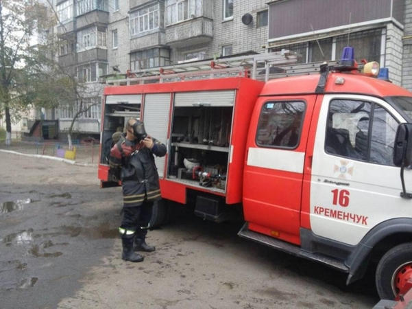 В Кременчуге бомж решил согреться и чуть не сжег 9-этажный дом
