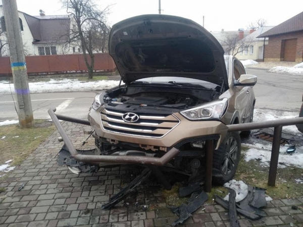 В Кременчуге произошло ДТП без пострадавших