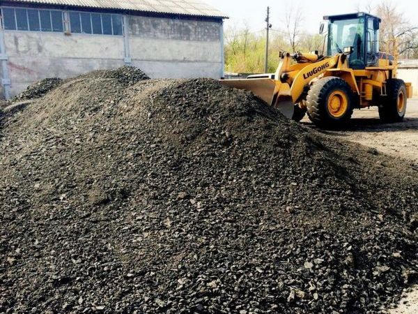 В Кременчуге заработала асфальтная установка