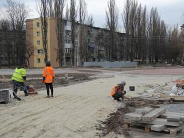 В Кременчуге обустраивают новую зону для отдыха
