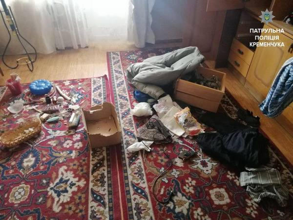 39-летнего мужчину задержали после ограбления квартиры кременчужанина