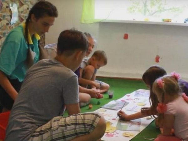 В кременчугском лагере «Спутник» заработали смены для инклюзивных детей