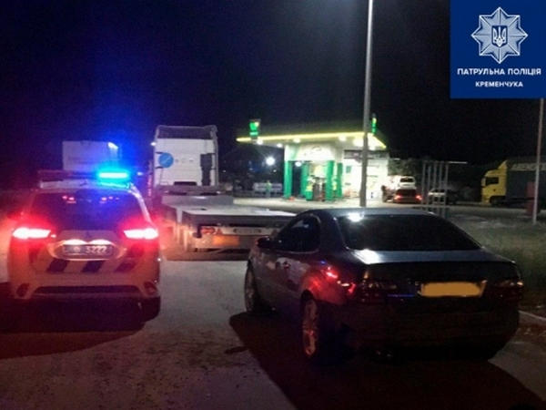 В Кременчуге задержали мужчину без прав пьяным за рулем