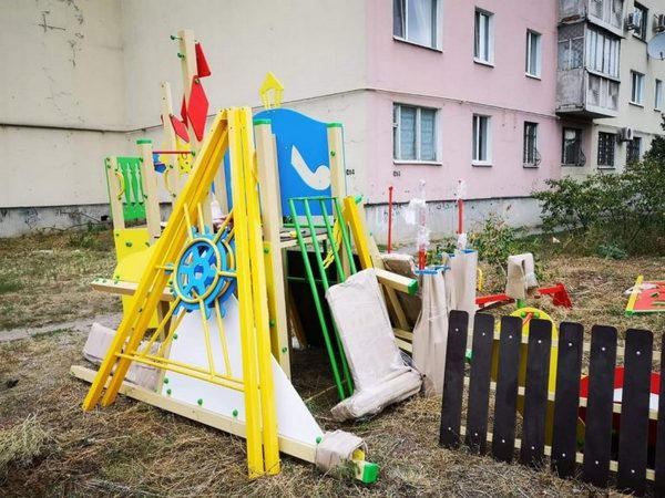 В Кременчуге на Первом Занасыпе появится новая игровая площадка