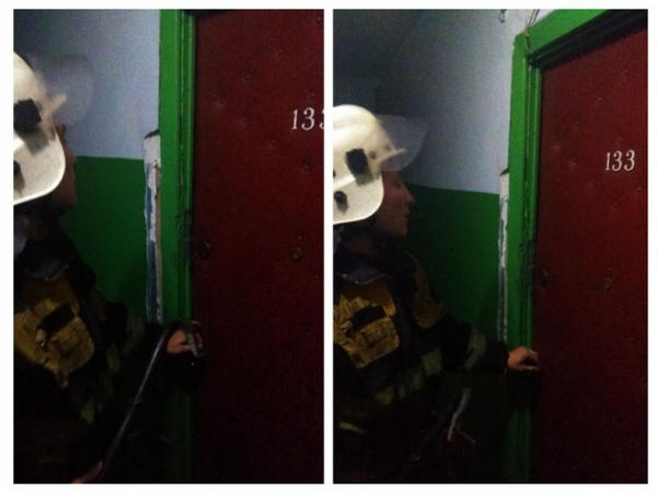 Кременчугские спасатели открывали дверь бабушке, нуждающейся в медицинской помощи